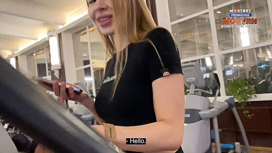 cheating sex in a gym with a stranger